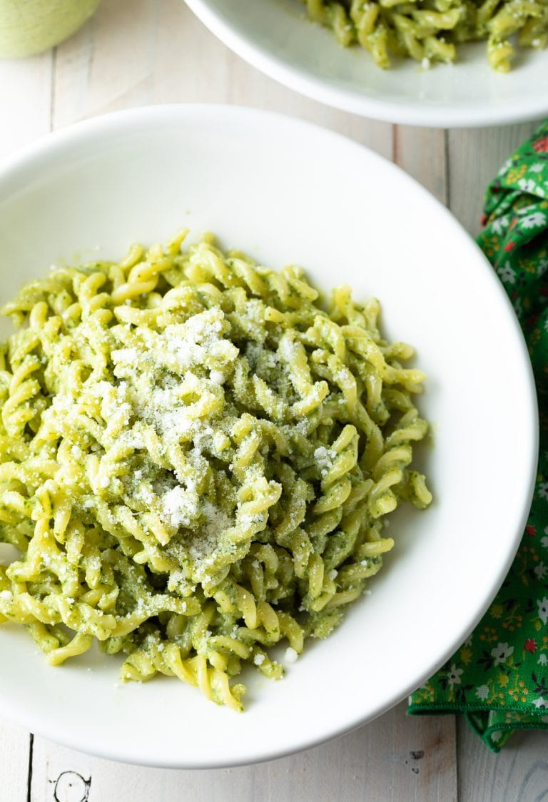 Creamy Pesto Sauce Recipe (VIDEO) A Spicy Perspective