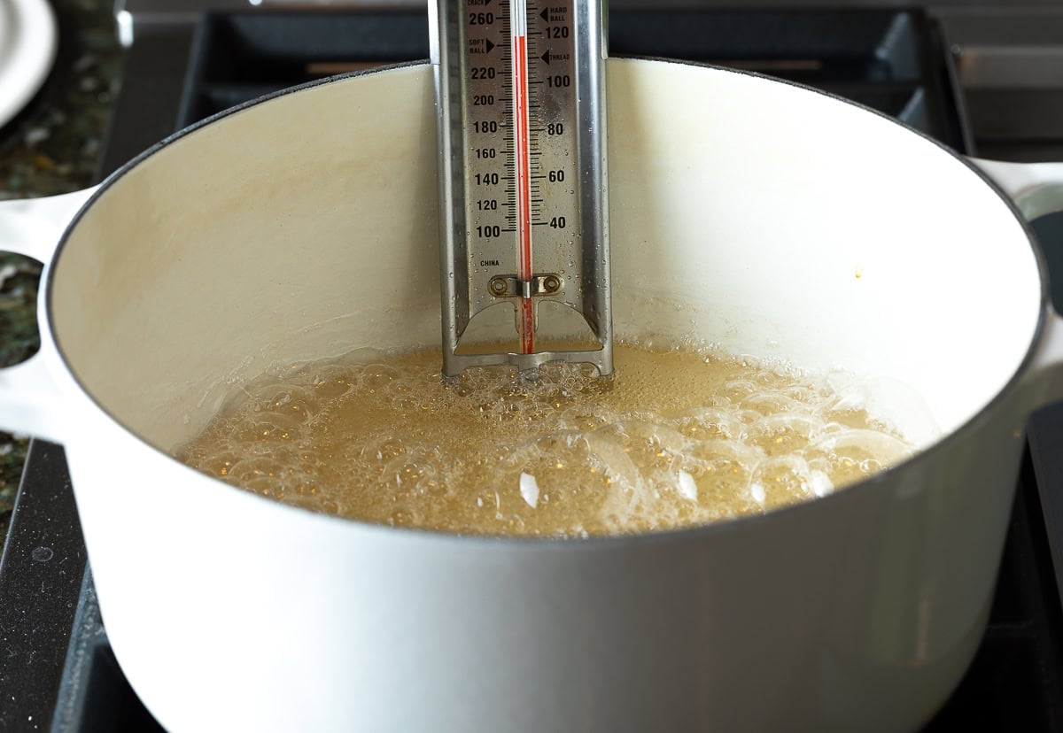 boiling sugar