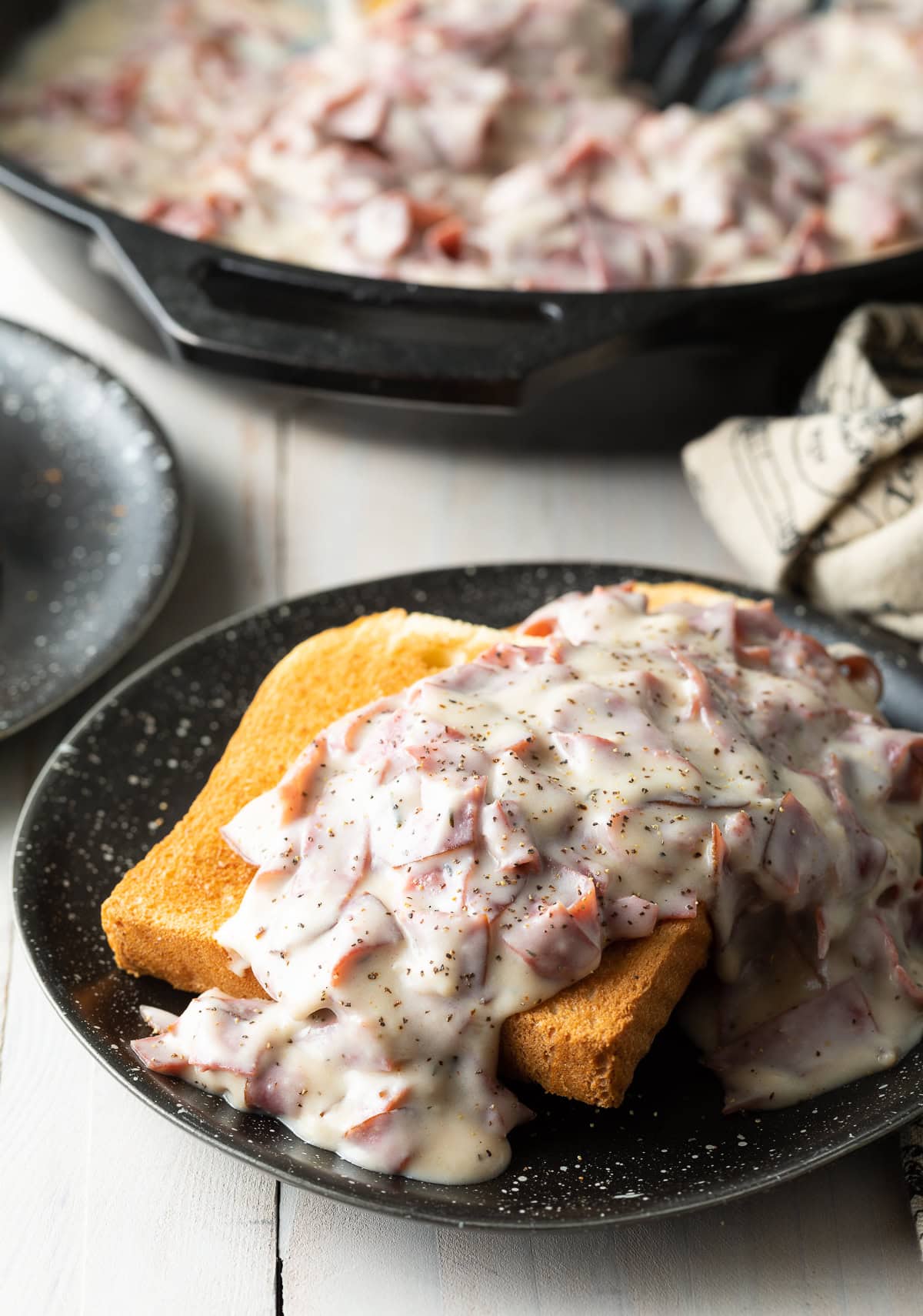 Creamed Chipped Beef on Toast (Shit on a Shingle) Guinguette Marais