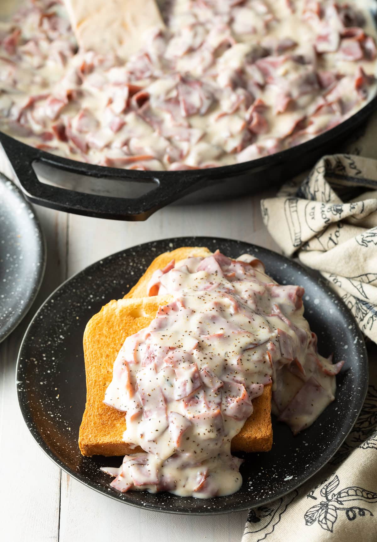 Creamed Chipped Beef on Toast (Shit on a Shingle)