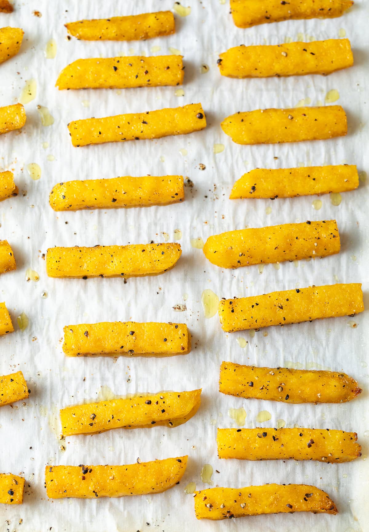 Baked Crispy Polenta Fries Recipe A Spicy Perspective