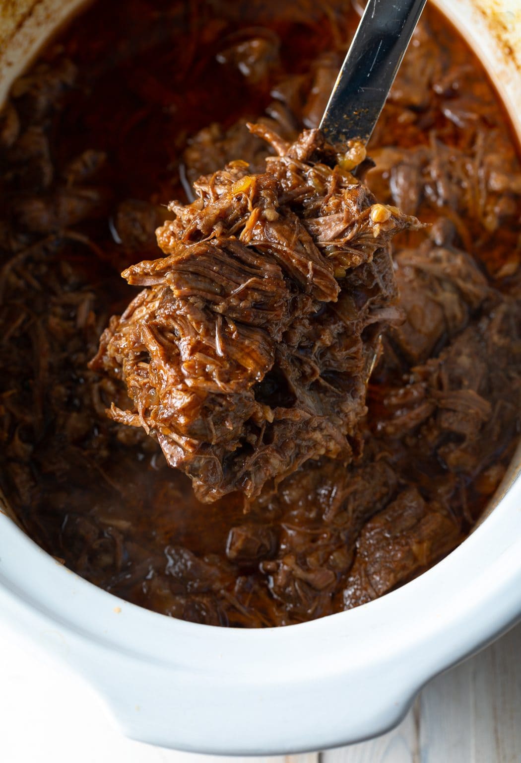 Shredded Beef in the Crock Pot A Spicy Perspective