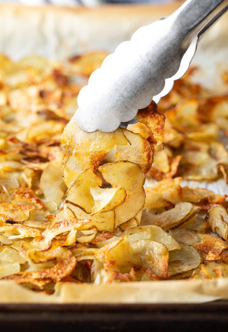 Crispy Ribbon Fries in the Oven - A Spicy Perspective