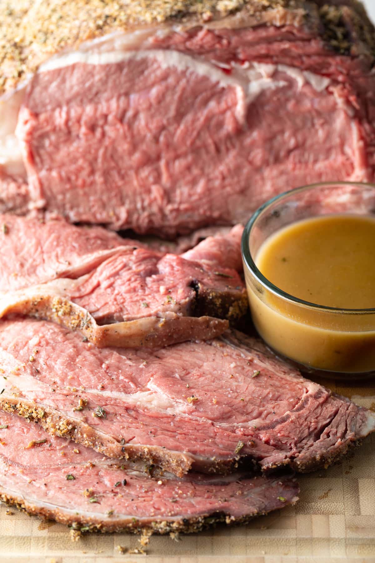 Smoked Prime Rib Au Jus (VIDEO) - A Spicy Perspective