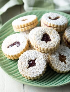linzer cookies