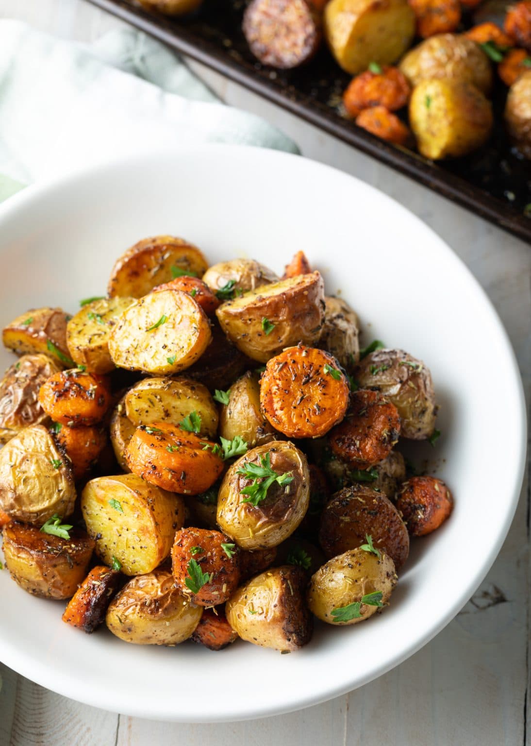 Oven Roasted Potatoes and Carrots Recipe