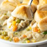 Crock Pot Chicken Pot Pie  With Biscuits  - 12