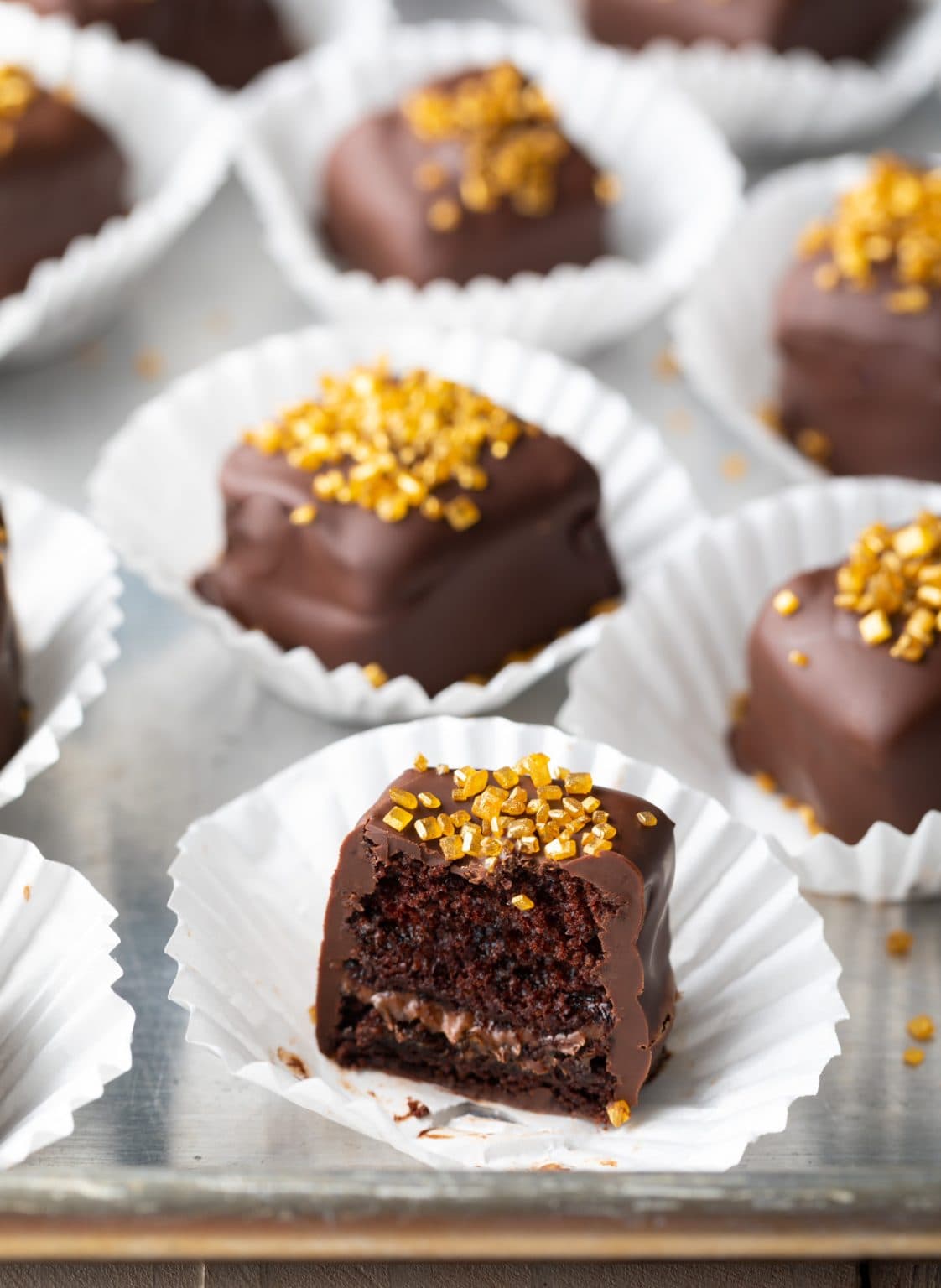 Chocolate Petit Fours Recipe A Spicy Perspective