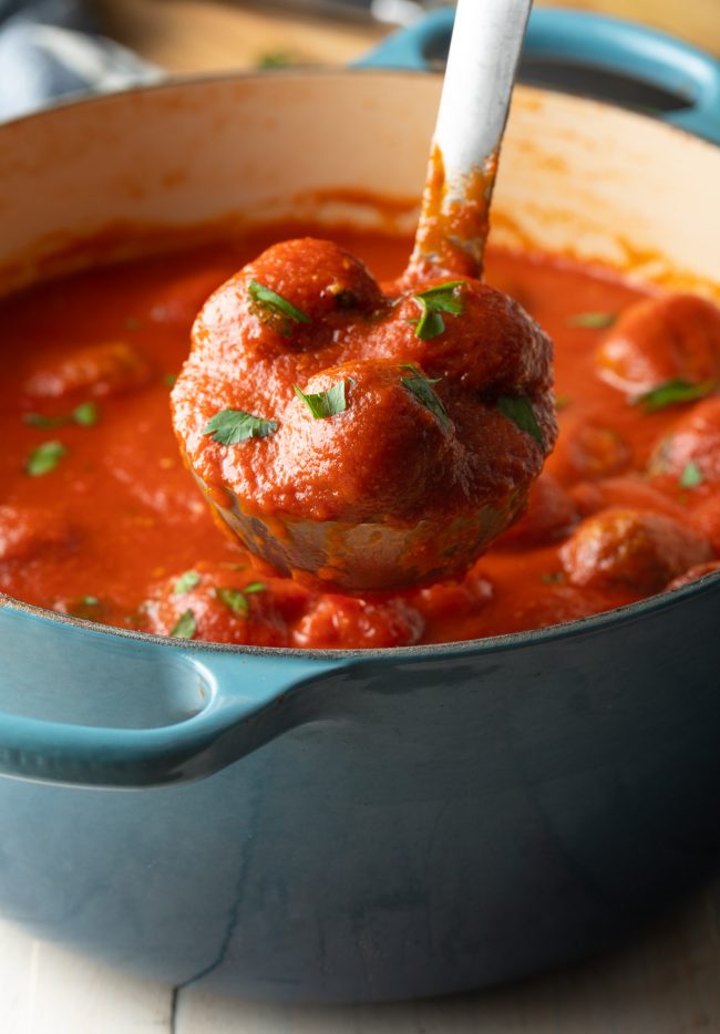 the best italian meatballs and sauce