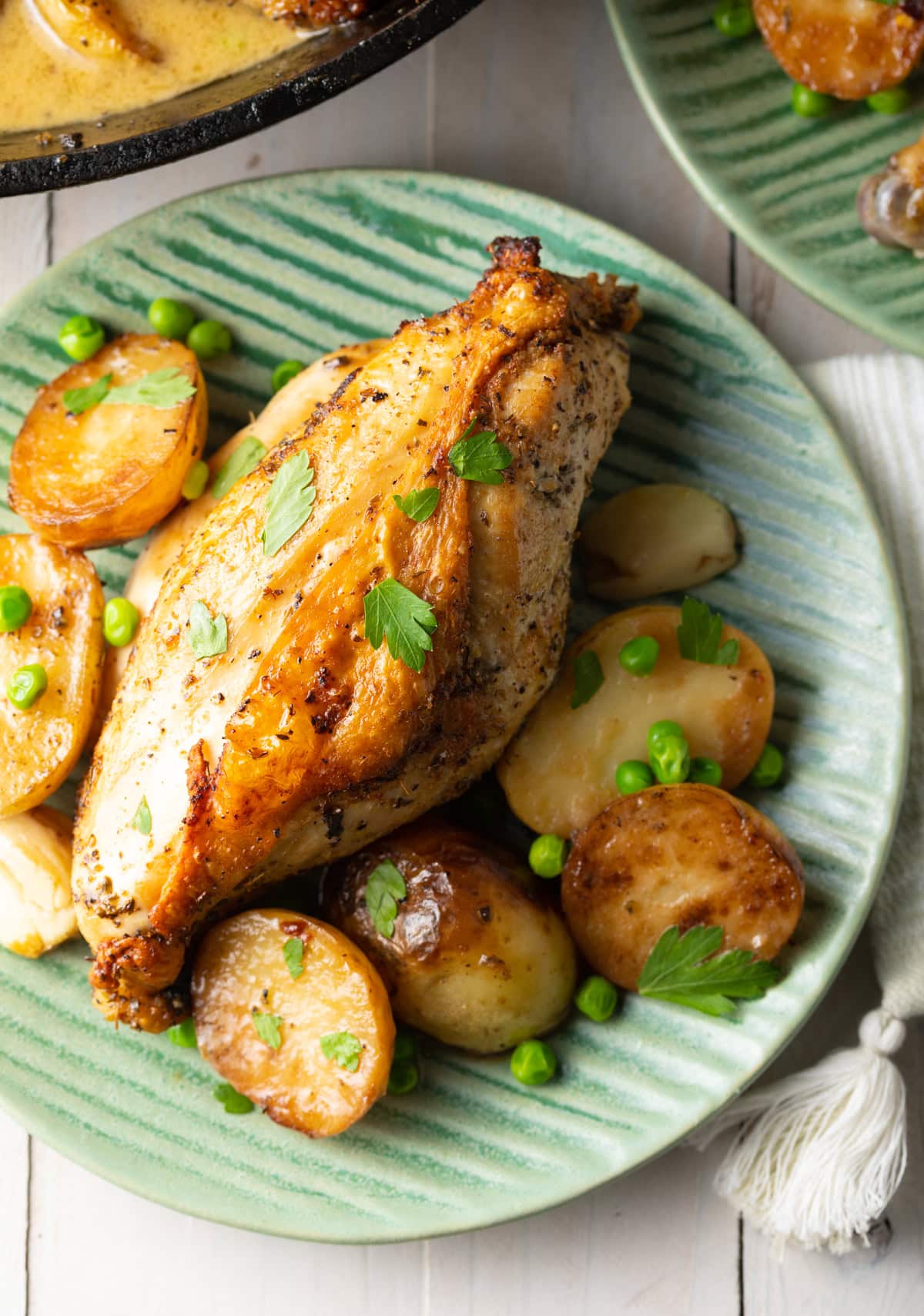 Chicken Vesuvio (Italian Baked Chicken and Potatoes)-image