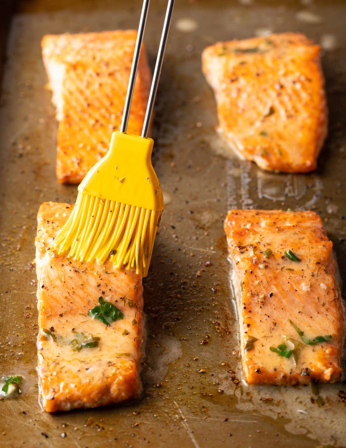 Broiled Salmon Recipe with Garlic Herb Butter A Spicy Perspective