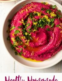 Zesty Roasted Beet Hummus Recipe - 15