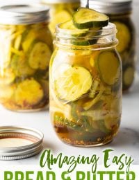 bread and butter pickles made from scratch
