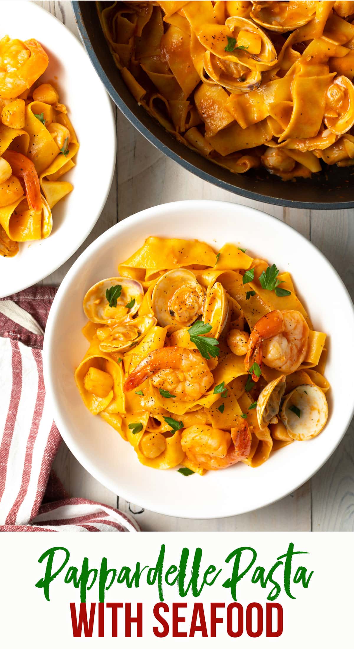 Pappardelle Pasta with Seafood Sauce Recipe A Spicy Perspective