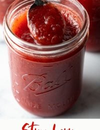 strawberry rhubarb jam