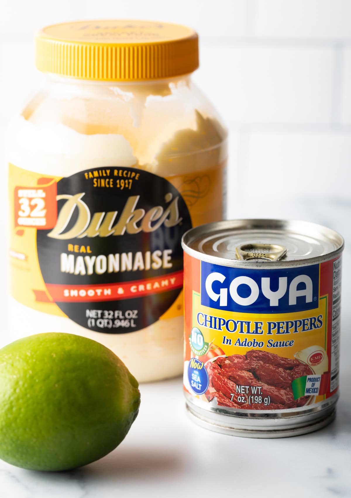 chipotle peppers, mayonnaise, lime juice