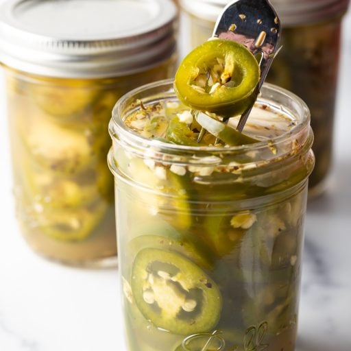 Quick Pickled Jalapeno Recipe (Spicy Pickled Peppers) + VIDEO