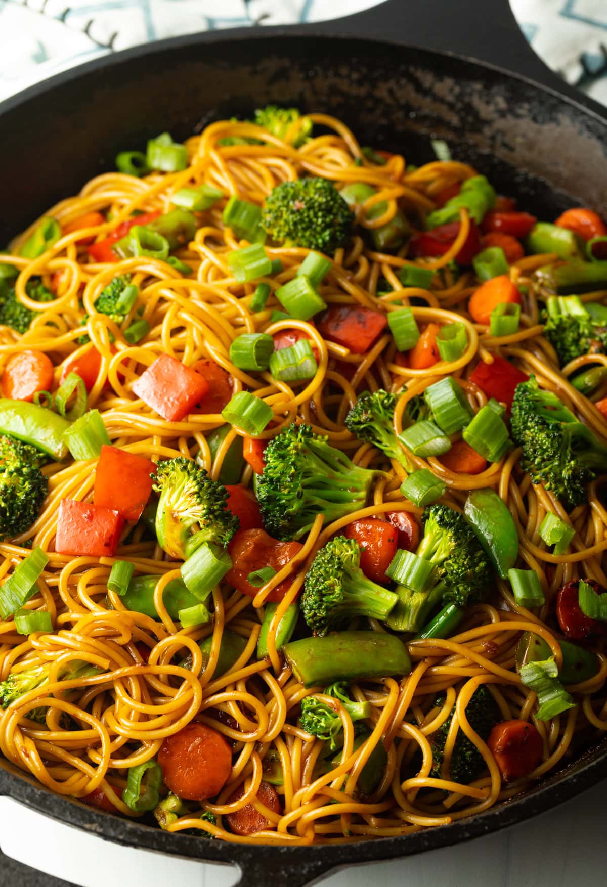 Easy Vegan Stir Fry Sauce  with Noodles  - 49