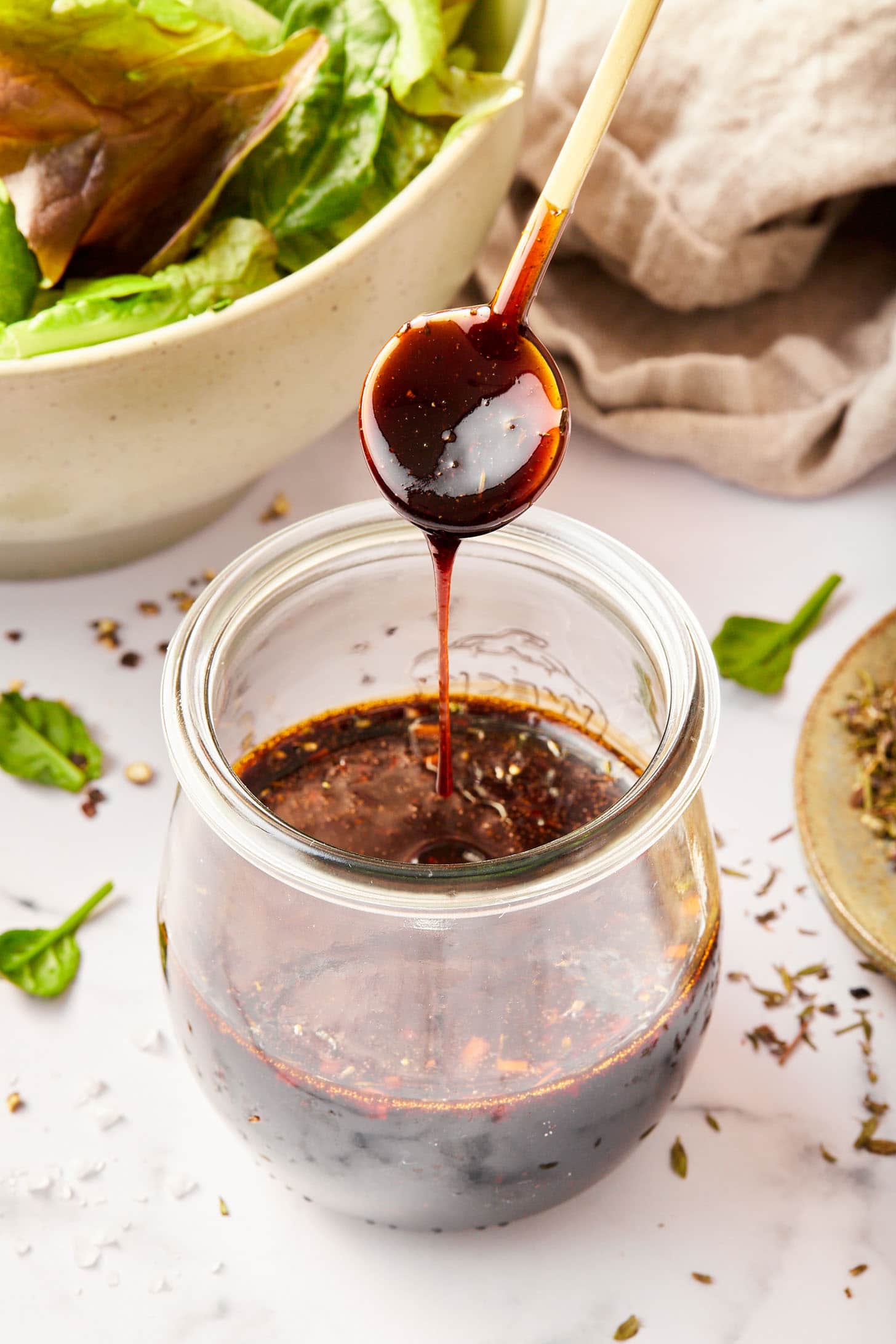 Recipe A - Vinaigrette Balsamic Spicy Perspective