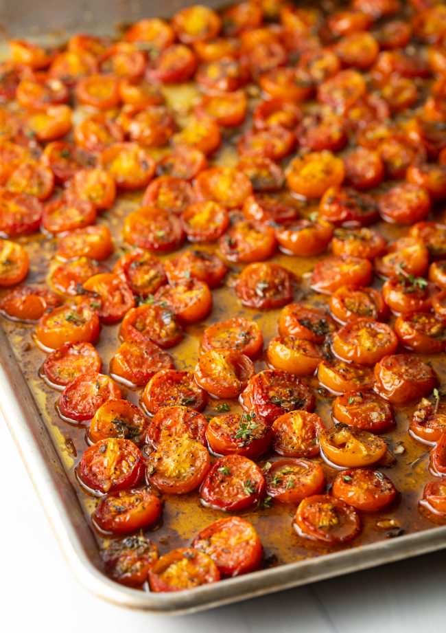 balsamic roasted cherry tomatoes