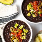 Easy Instant Pot Black Bean Soup  Vegan  - 26