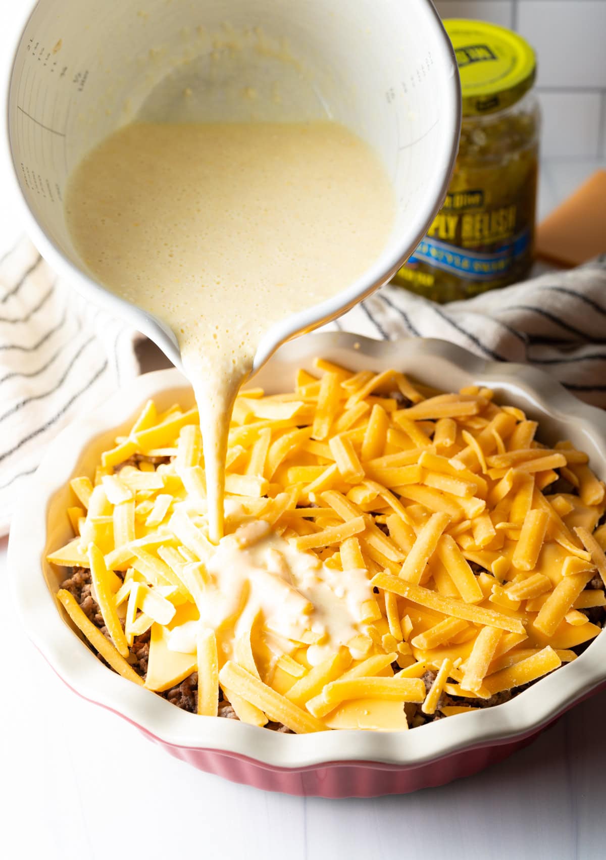 Impossible Cheeseburger Pie Recipe With Bisquick A Spicy Perspective