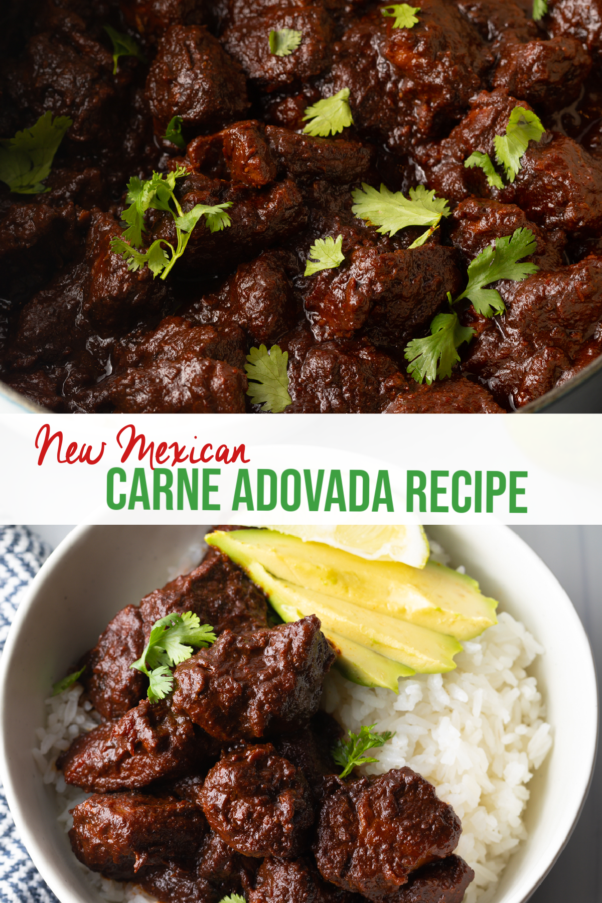 New Mexican carne adovada recipe