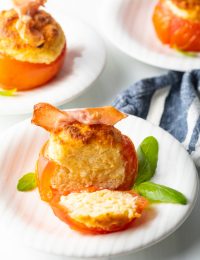 Stuffed Tomatoes with Cheese Souffle Recipe - 70