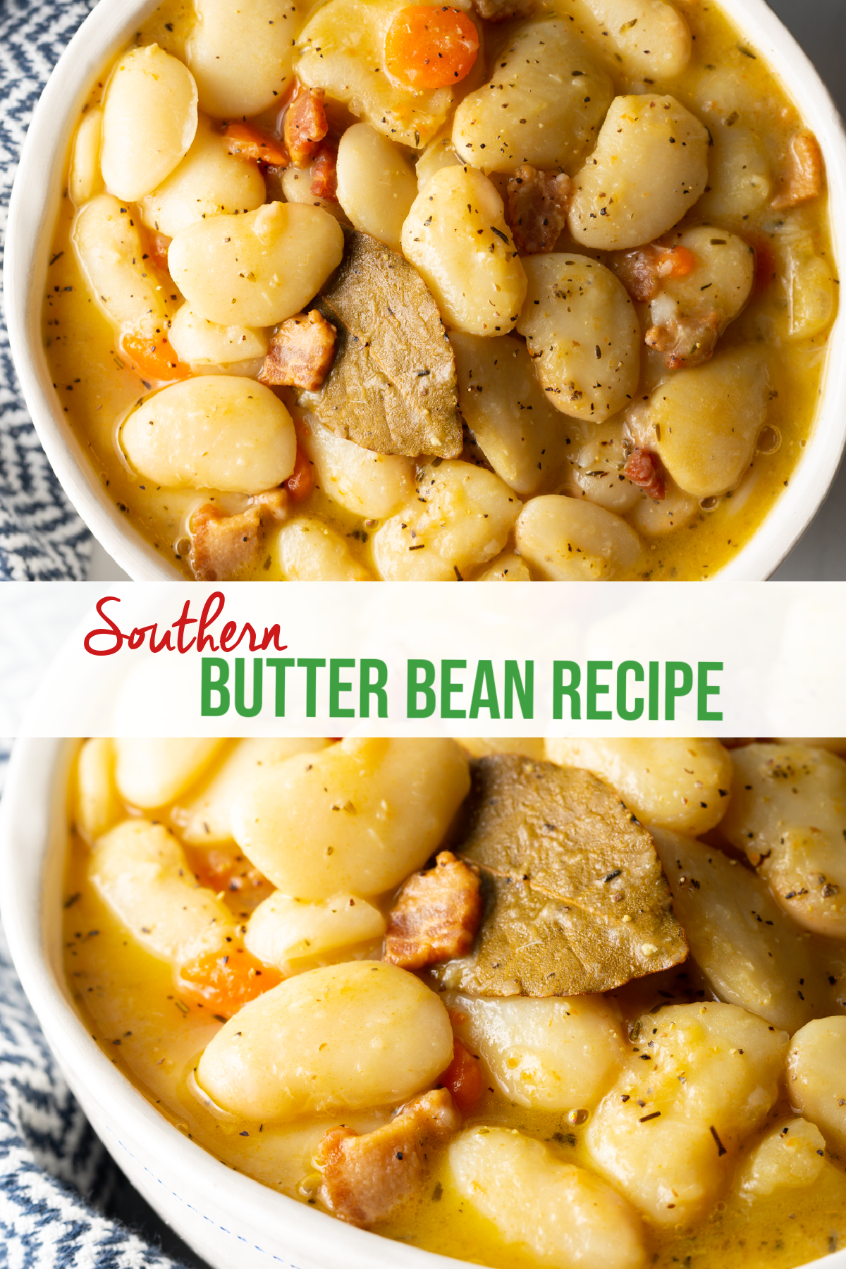 southern butter bean recipe