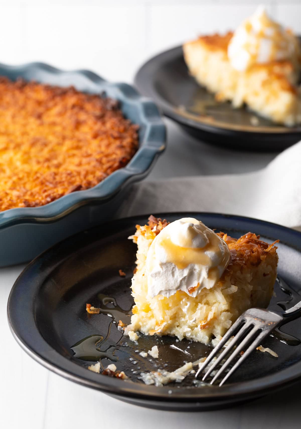 Impossible Pie with Coconut (VIDEO) - A Spicy Perspective