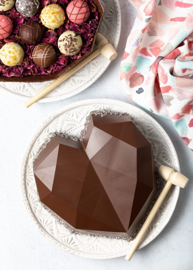 Breakable Chocolate Heart  Recipe  - 88