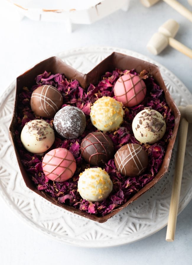 Breakable Chocolate Heart  Recipe  - 81