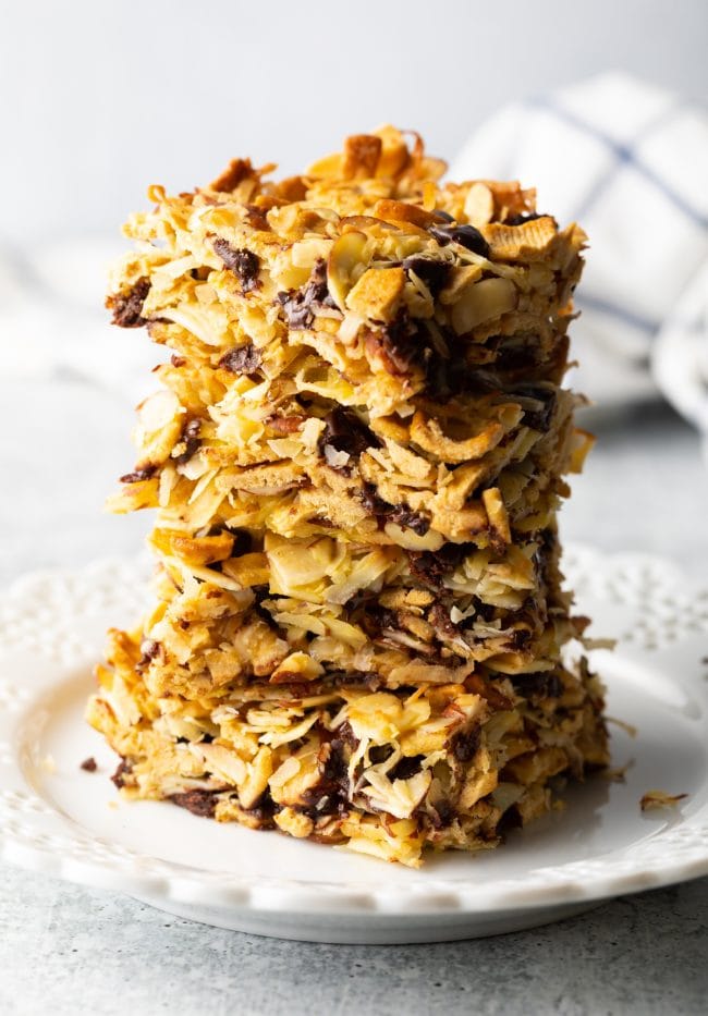Keto Cereal Bars  Low Carb Snack  Recipe   VIDEO - 93