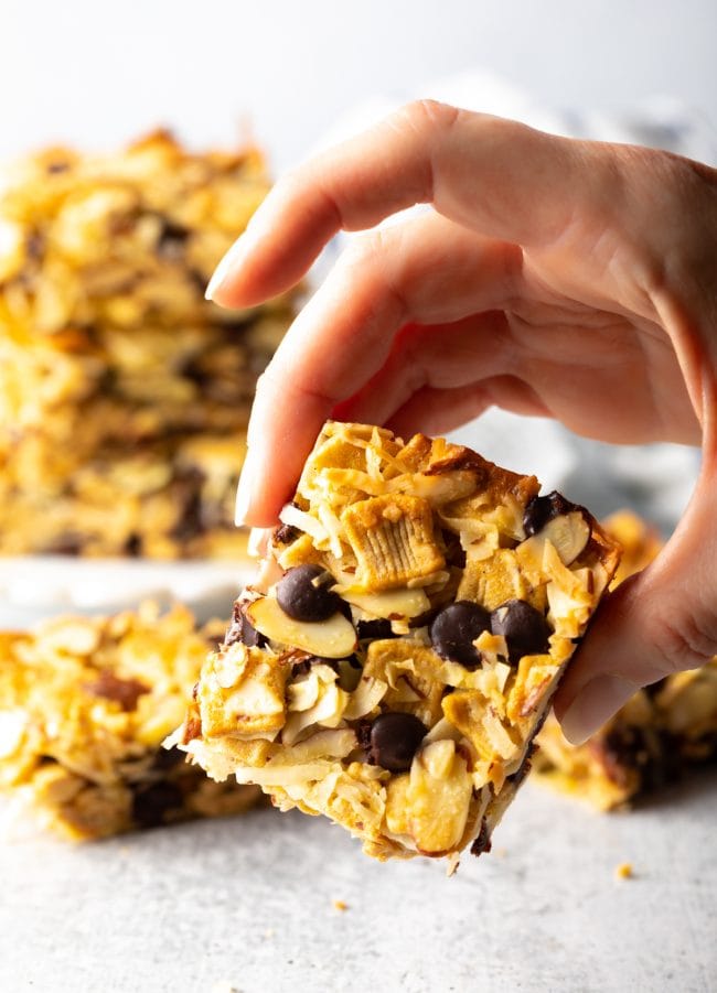 Keto Cereal Bars  Low Carb Snack  Recipe   VIDEO - 48