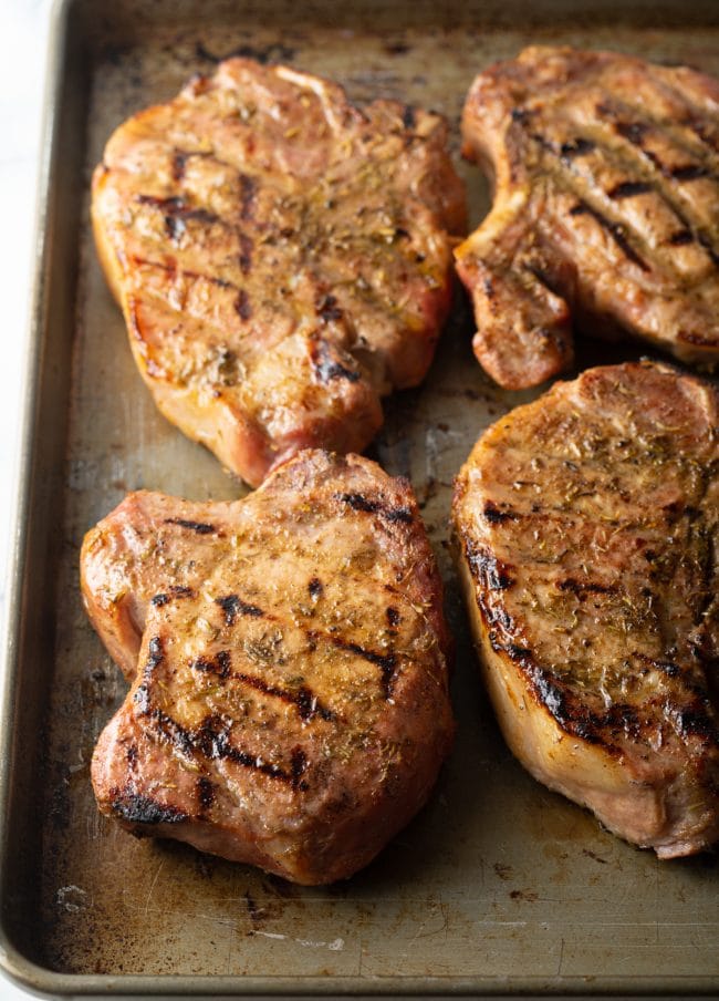 Easy Smoked Pork Chops  with Brine  - 56