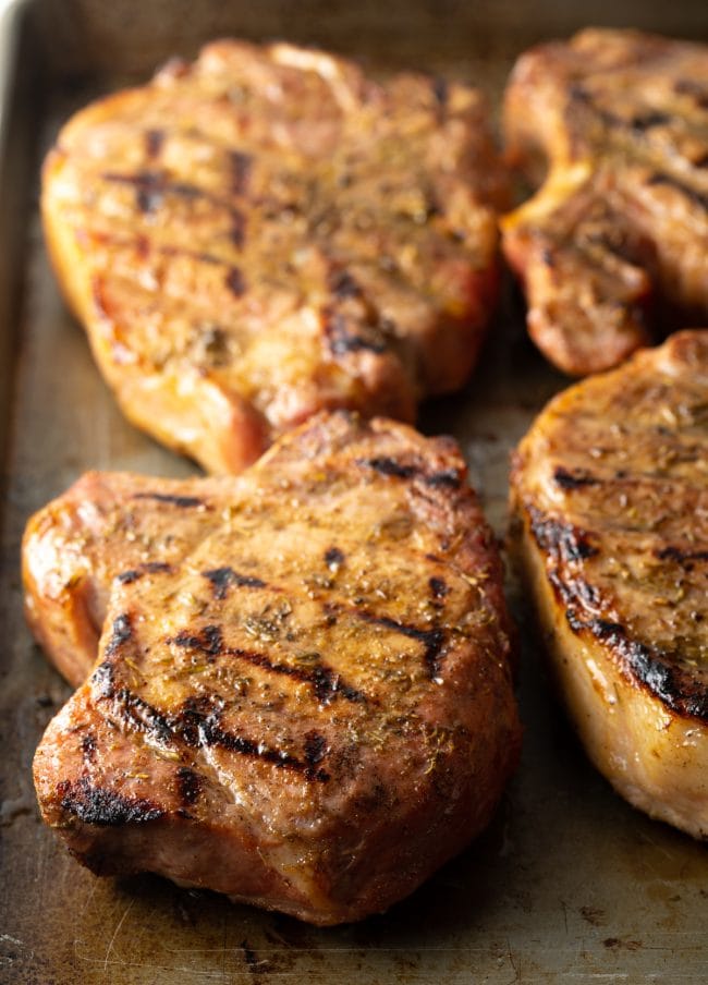 Easy Smoked Pork Chops  with Brine  - 62