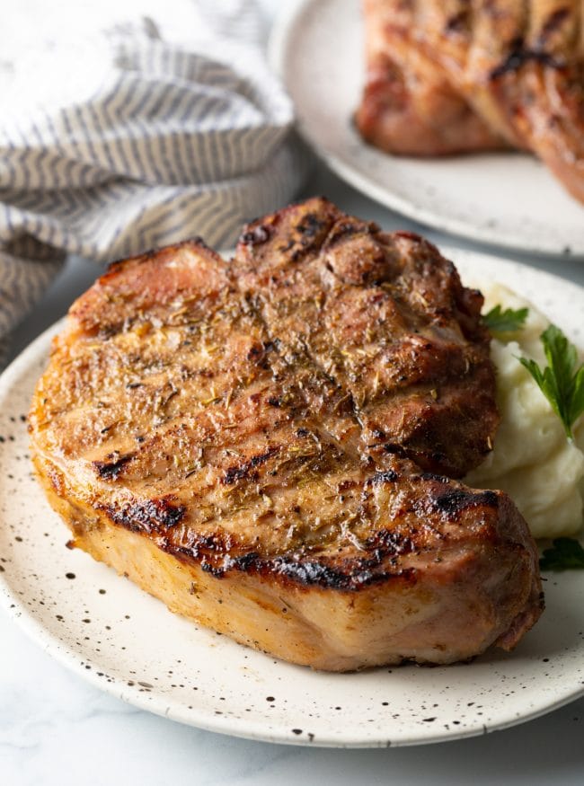 Easy Smoked Pork Chops  with Brine  - 50