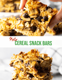 Keto Cereal Bars  Low Carb Snack  Recipe   VIDEO - 57