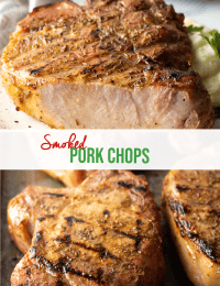 Easy Smoked Pork Chops  with Brine  - 70