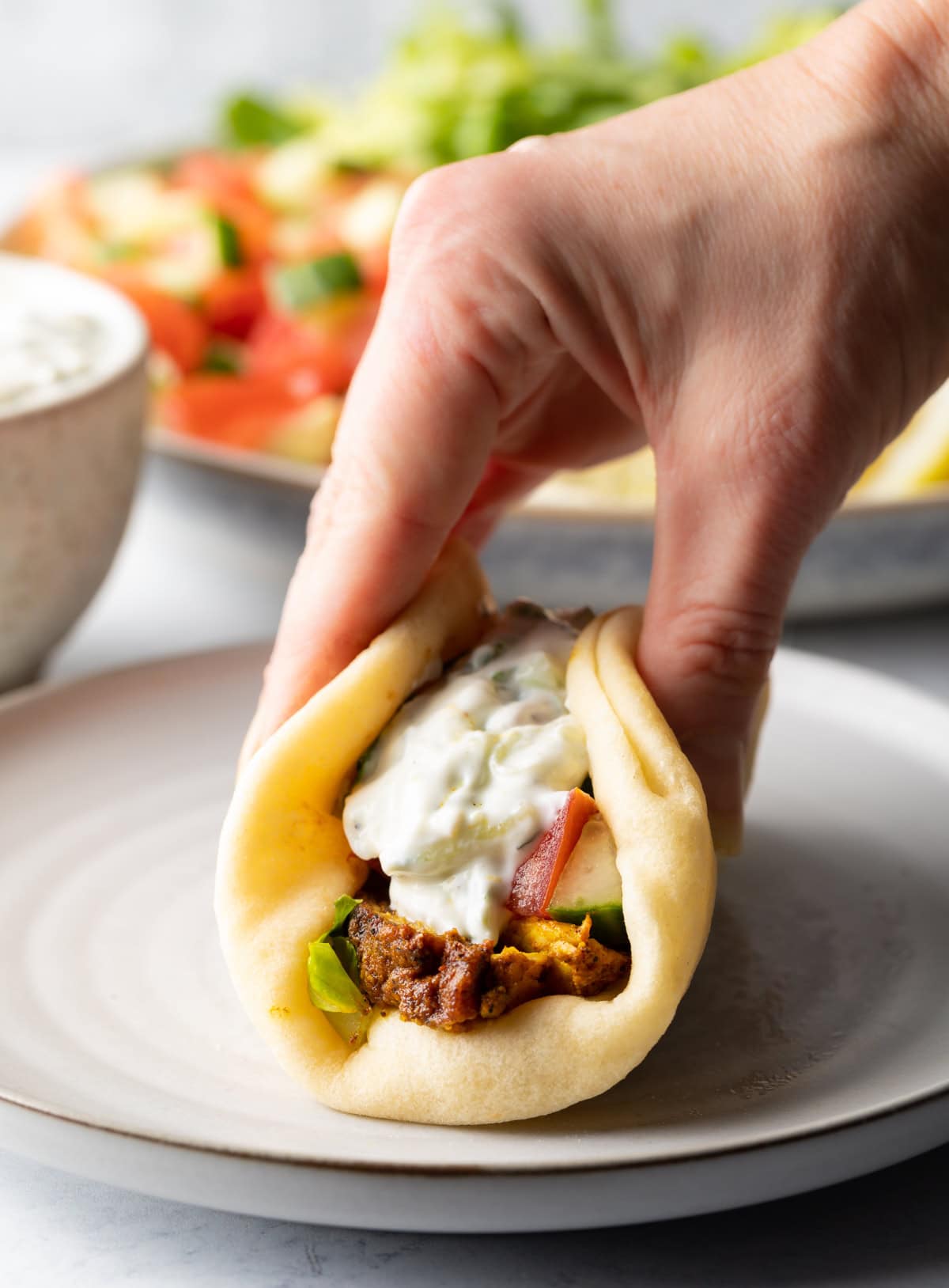 Chicken Shawarma Sandwich - A Spicy Perspective