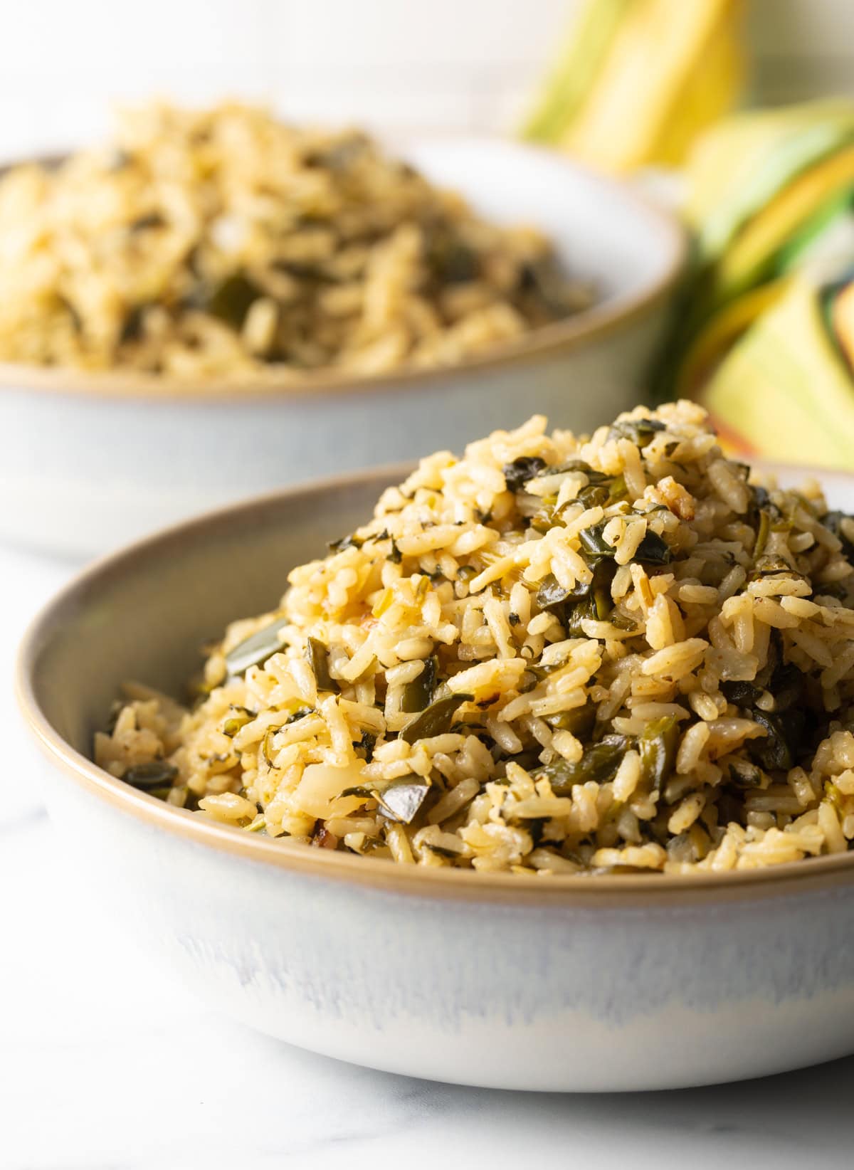 Arroz Verde (Mexican Green Rice Recipe) - A Spicy Perspective