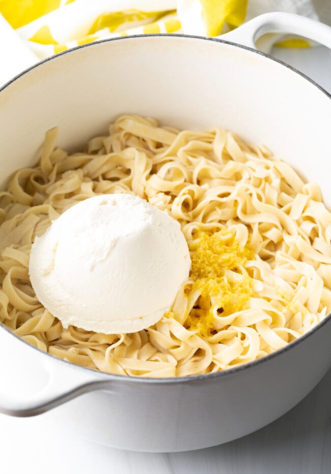 Lemon Ricotta Pasta  One Pot  - 24