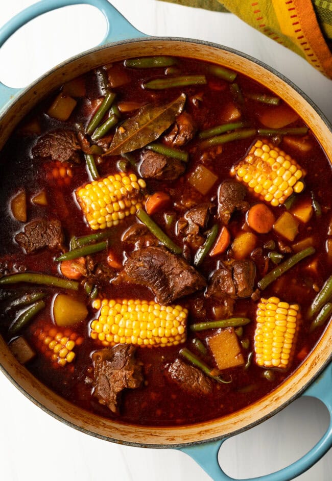 Mole de Olla Receta  Mexican Beef Stew Recipe  - 23