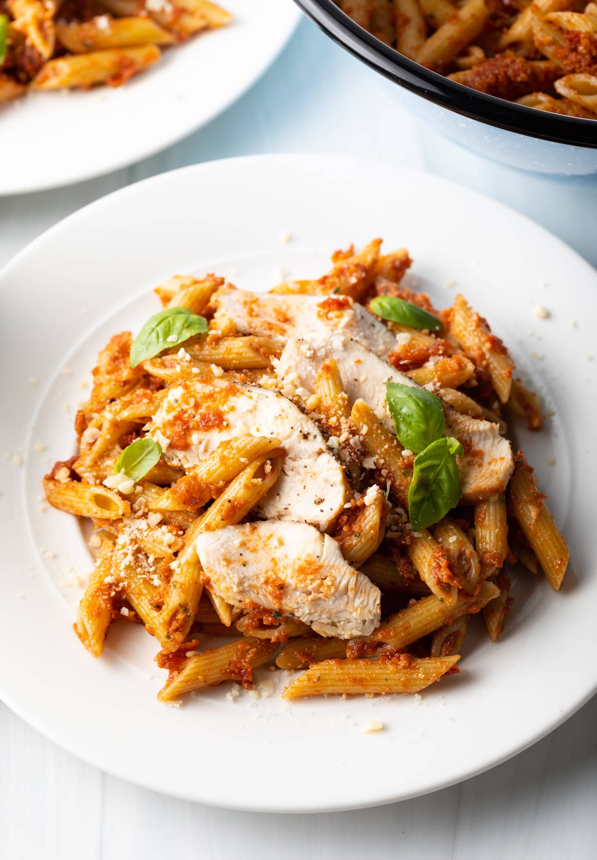 Top 81+ imagen easy chicken pesto pasta recipe abzlocal fi