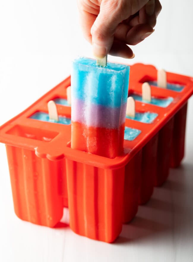 Easy Jello Popsicles  Drip Free Freezer Pops  - 47