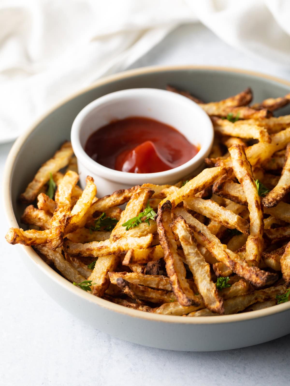 Raw Jicama Fries