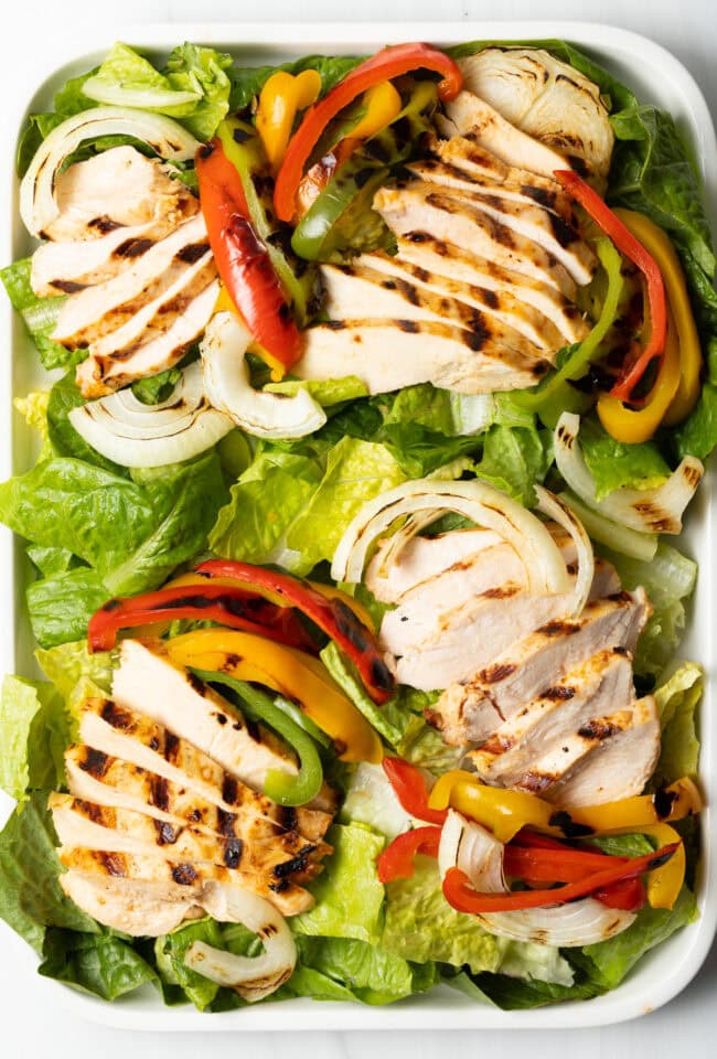 Grilled Chicken Fajita Salad - 3