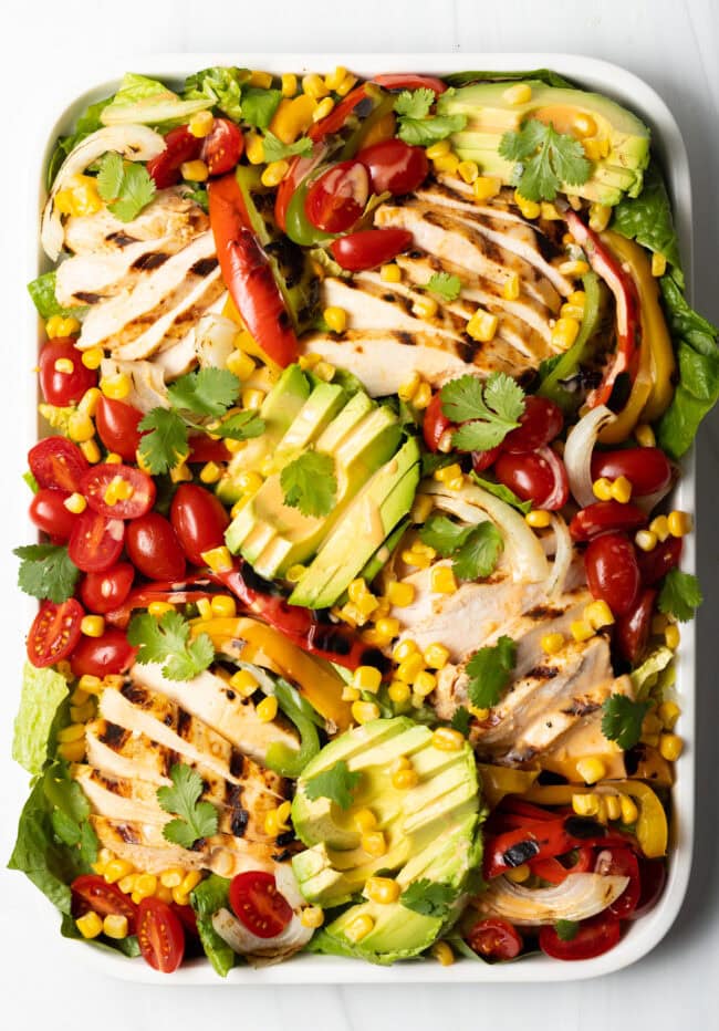 Grilled Chicken Fajita Salad - 24