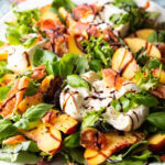 Peach Burrata Caprese Salad - 91