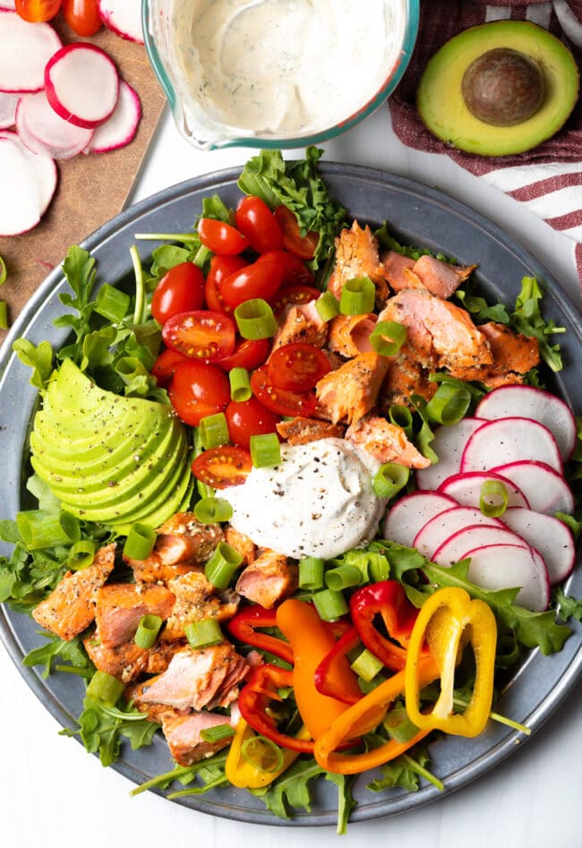 Grilled Salmon Salad Recipe - 88
